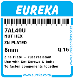 7AL40 - Hex Nut -7AL40_Label_T